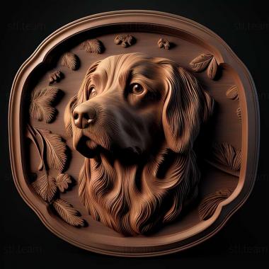 3D model dog (STL)